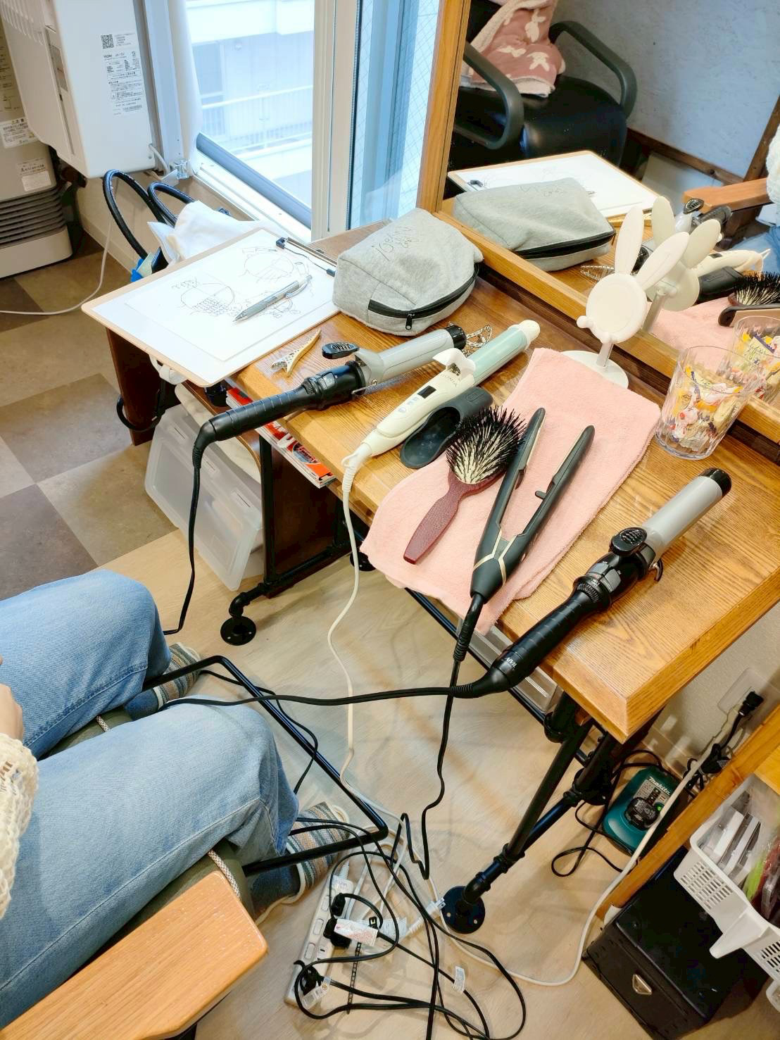 ヘアセット教室