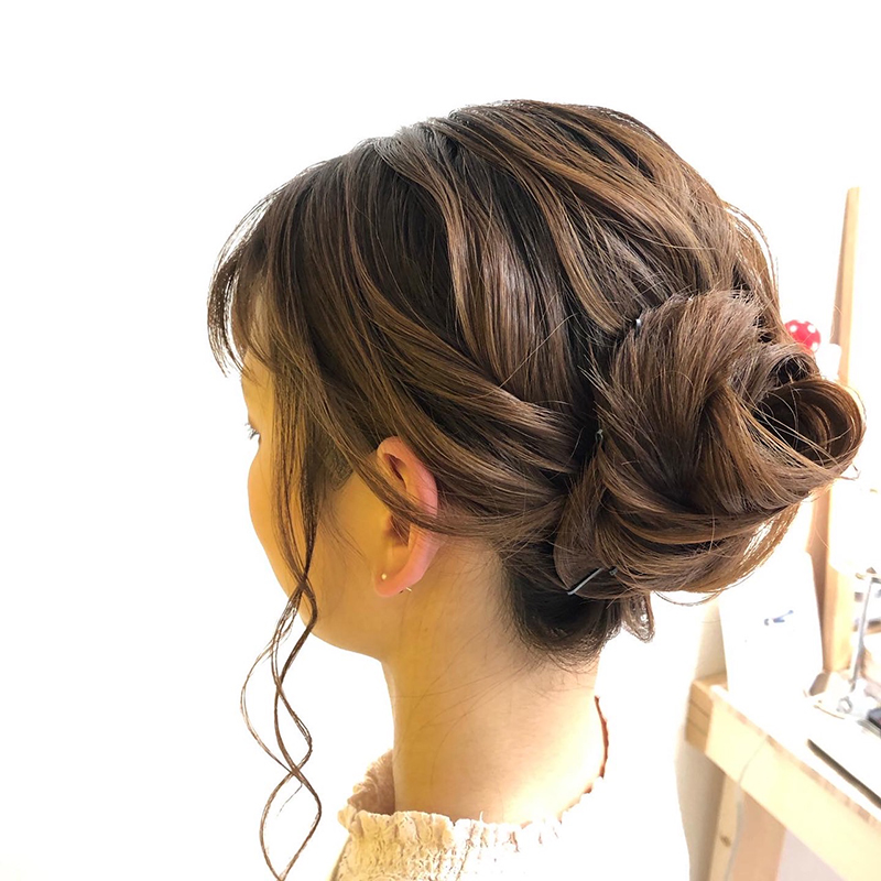 ヘアセット教室 Hemp Beauty ヘアメイクの得意なサロン